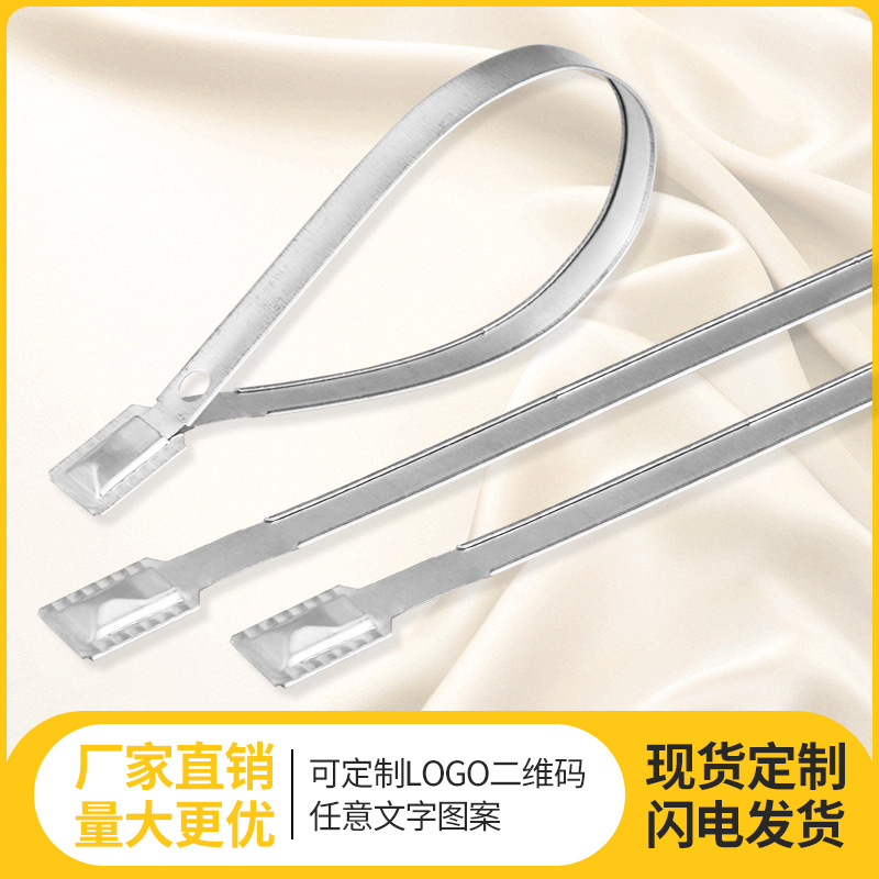 马口铁皮封条 集装箱货柜车铅封对插物流防盗锁 油罐车扁口防拆扣