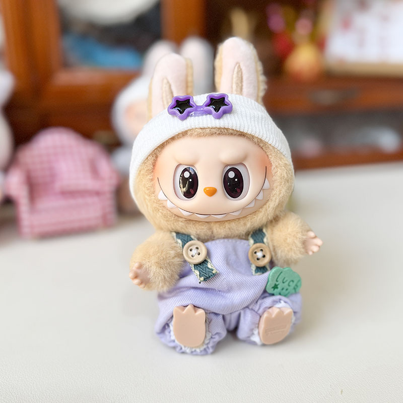仅衣服] 一/二代La布布衣服挂件拉布布坐坐派对娃衣挂件草莓熊萌|undefined