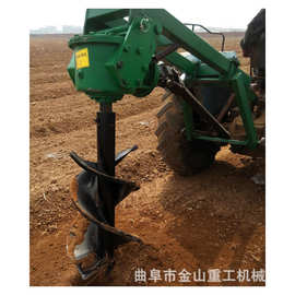 车载式植树挖坑机 后置式园林种树钻坑机 园林果树螺旋式挖坑机