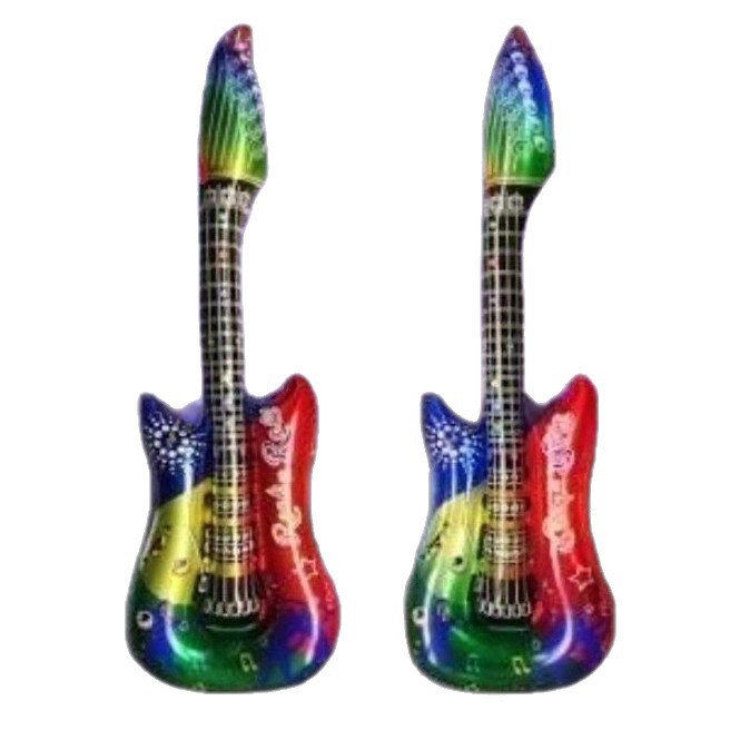 Inflatable lifelike guitar PVC