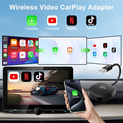 Simsiz CarPlay və Android Auto – Video Box