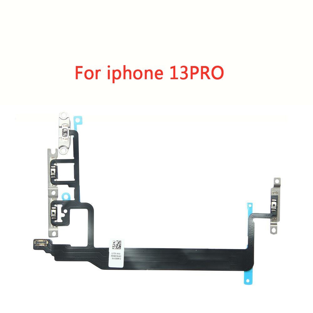 Para iPhone x xs xsmax xr 11 12 pro max Cable de volumen Cable de silencio