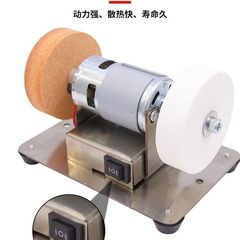 小型砂轮砂轮机台式粗细家用电动打磨抛光钻孔机无极磨刀机家庭
