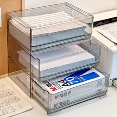 答案収納中学校の答案分類引き出しアクリル学生文房具a 4ファイルデスクトップ整理神器