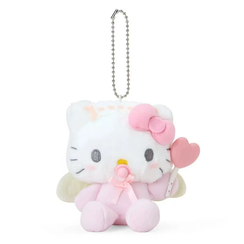Японская новинка Sanrio, серия с ангелом и дьяволом, соска-любимчик Kuromi kt, плюшевая подвеска