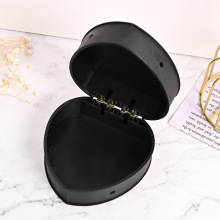 注塑塑胶心形塑料包装盒胚饰品包装盒胚戒指耳环项链手镯盒半成品