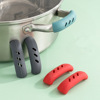 Silica gel ear clips, handle, anti-scald, ear protection