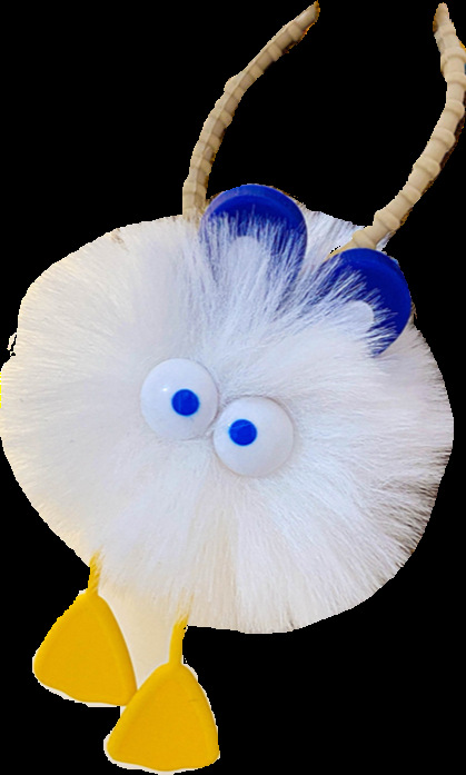 작은 노란색 다리 펜던트 [가격은 고객 서비스에 문의하세요]