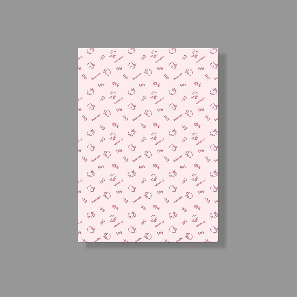 Siete colores cordier Kate Miao engrosado material floral impresión de embalaje floral papel de embalaje floral DIY ramo de flores