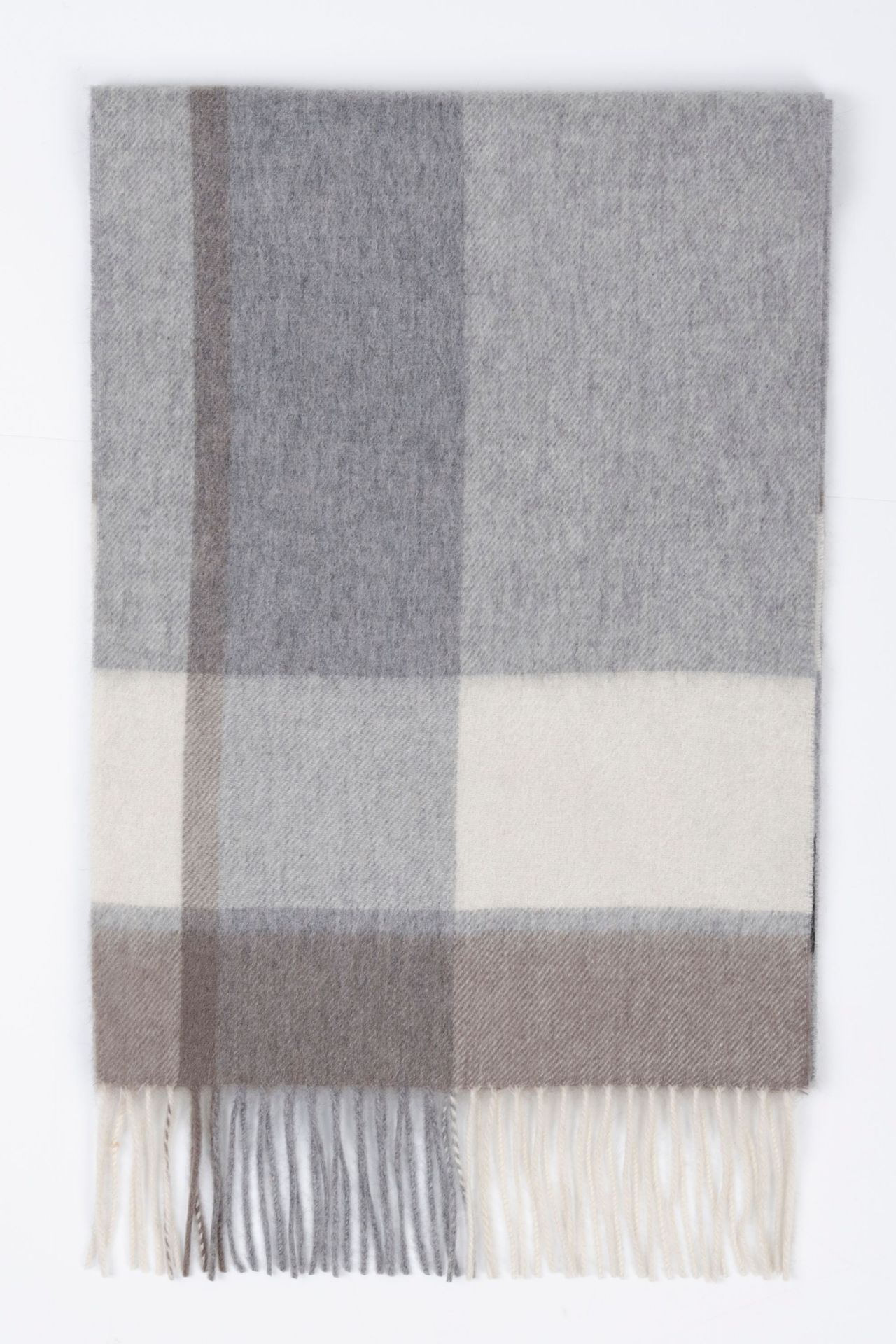 Mongolia interior puro cachemir lana de lana teñida en hilo a cuadros ondas de agua otoño e invierno bufanda para hombres y mujeres