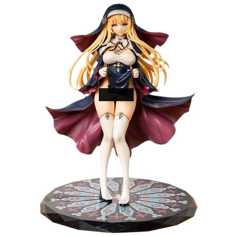 修道女シャーロットフィギュア原画七原冬雪日本の美少女アニメ二次元モデル装飾品卸売|undefined