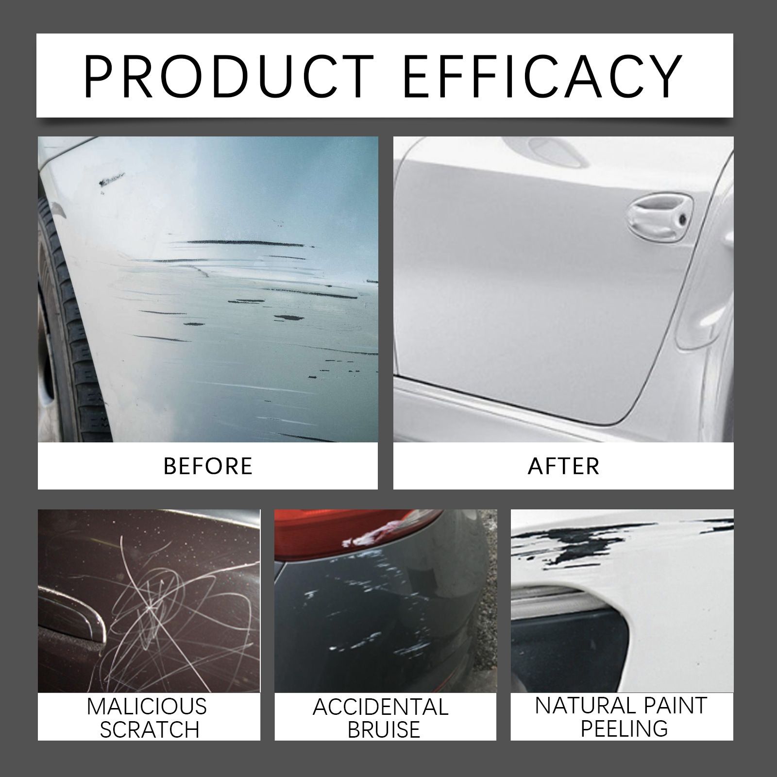 rayhong car touch-up pen, car scratch repair and restoration, car color care pen