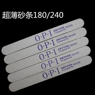 Factory in stock nail file Wood file straight gray sandpaper wood piece manicure polishing tool nail file strip