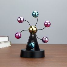 混沌摆件永动机仪牛顿摆球创意磁悬浮物理办公室办公桌面家居饰品