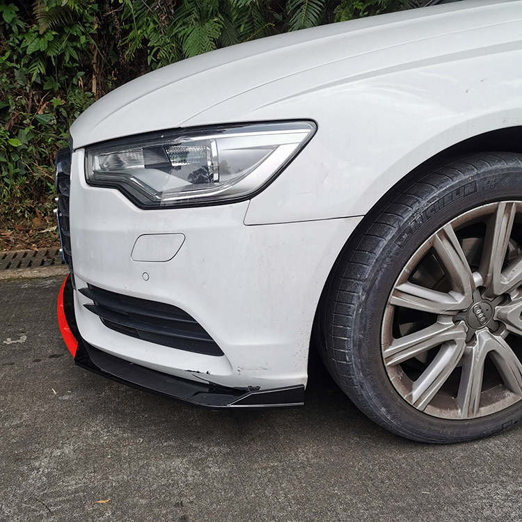 Suitable for Old Audi A3 A4L A6 Q3 Front Shovel Front Lip Spoiler Size Surround Modification and Decoration Anti-Collision