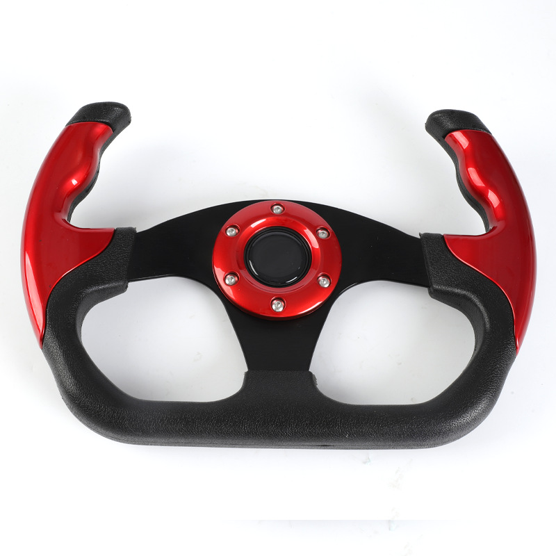 Universal – Steering wheel Racing Style - jg-8989-red