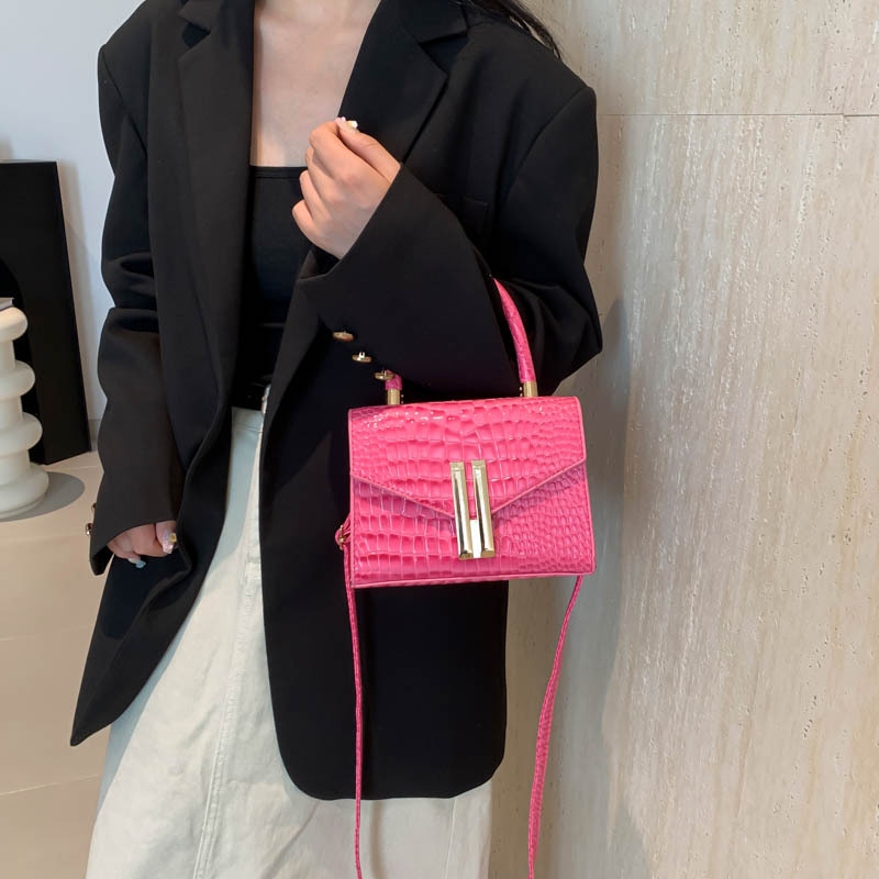 Bellissima, personalizzata, alla moda, borsa a tracolla singola lucida e alla moda da donna, modello 2024, casual e_voghion.com