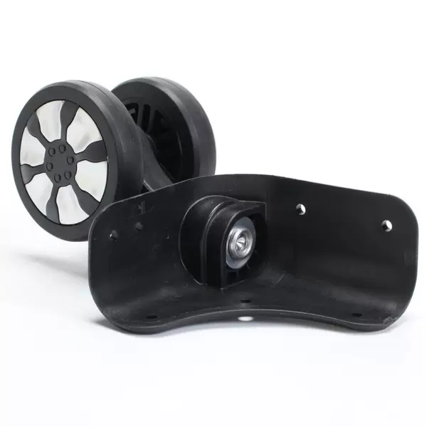 Factory Direct Sales Silent Universal Wheels Wear-Resistant Non-Slip Suitcase Wheels Pp/Tpe/Pvc Luggage Wheels Wholesale