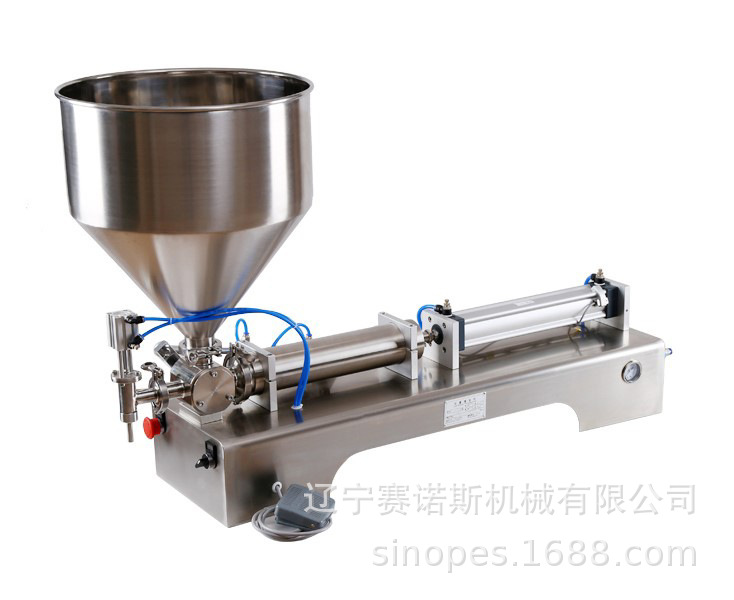 品牌 东北制药 膏体灌装机 小型气动蜂蜜灌装机 洗衣液膏体定量上