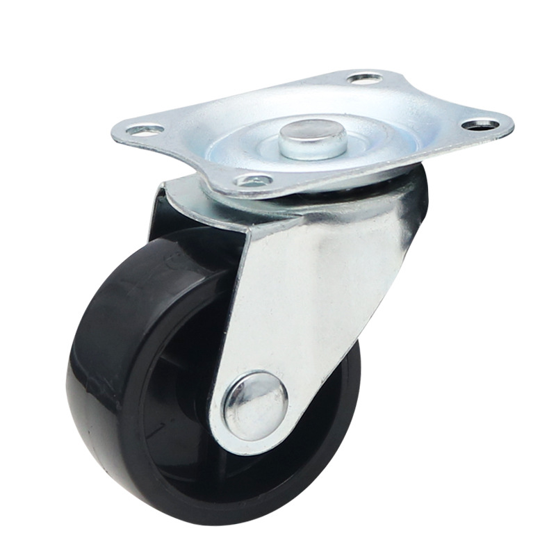 Factory Universal Casters Medium Industrial Casters Push Wheels Flat Wheels Nylon Wheels Suitcase Shopping Cart