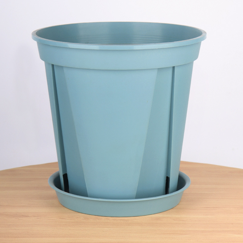 Macetas de montaña verdes transparentes, Clemátides, rosas, suculentas, fabricante mayorista de macetas de plástico para flores Phalaenopsis, macetas de galón con control de raíces