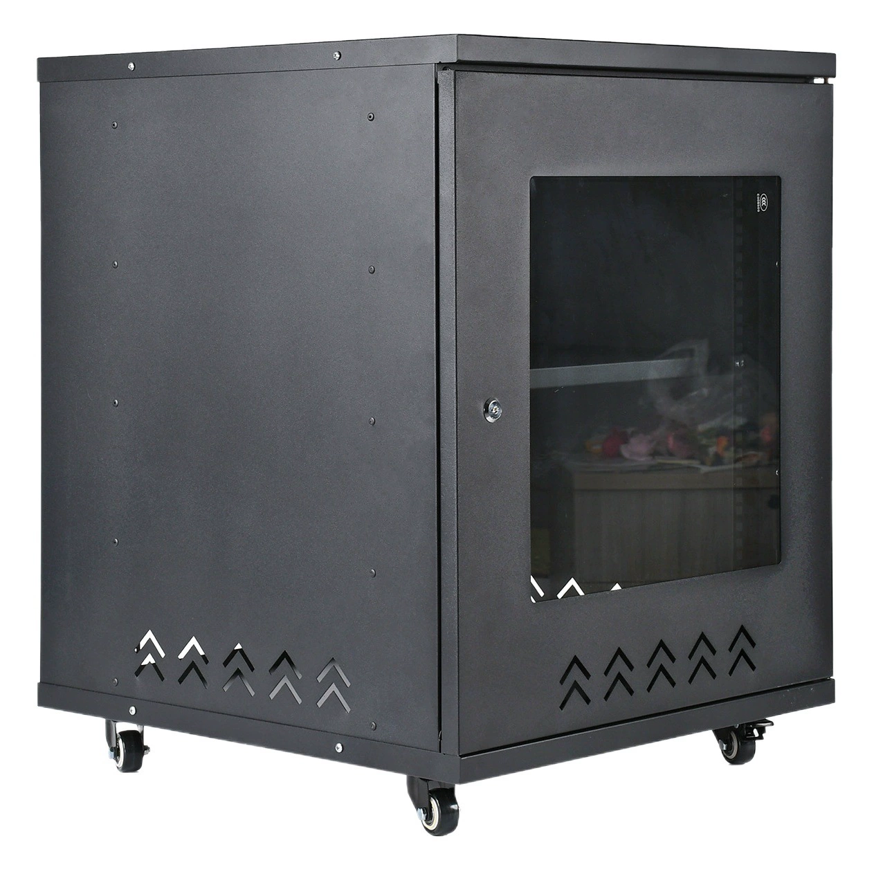 Сетевой шкаф Подвижный аудиоусилитель Металлический шкаф Бытовой оптический переключатель мониторинга кошек Сетевой шкаф