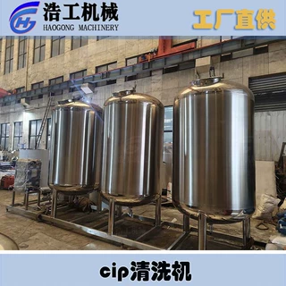 全自动cip清洗机清洗系统 分体式CIP清洗机 cip清洗机300l