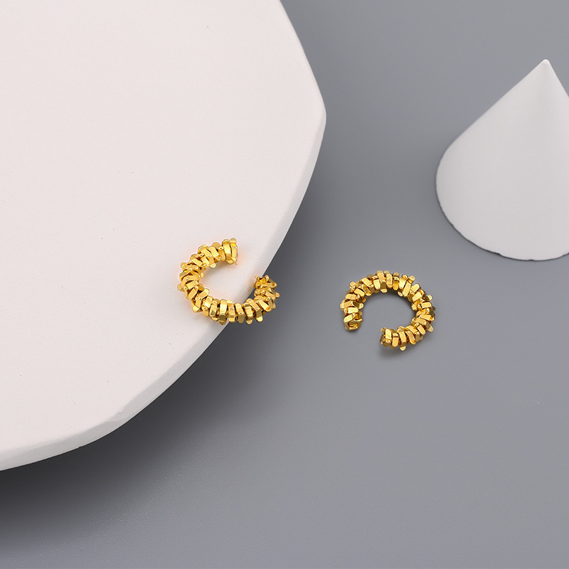 Solid Color Pattern Women'S Gender Wholesale Jewelry 1 Piece Simple Style Solid Color Alloy Silver Plated Earrings