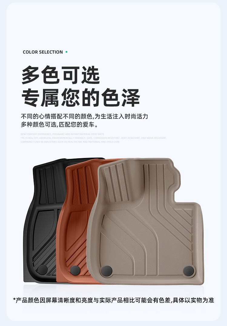 Suitable for 23-24 Ideal L7 Car Floor Mats, Special Car Floor Mats, Full Tpe Floor Mats, Trunk Mats, Drop Shipping