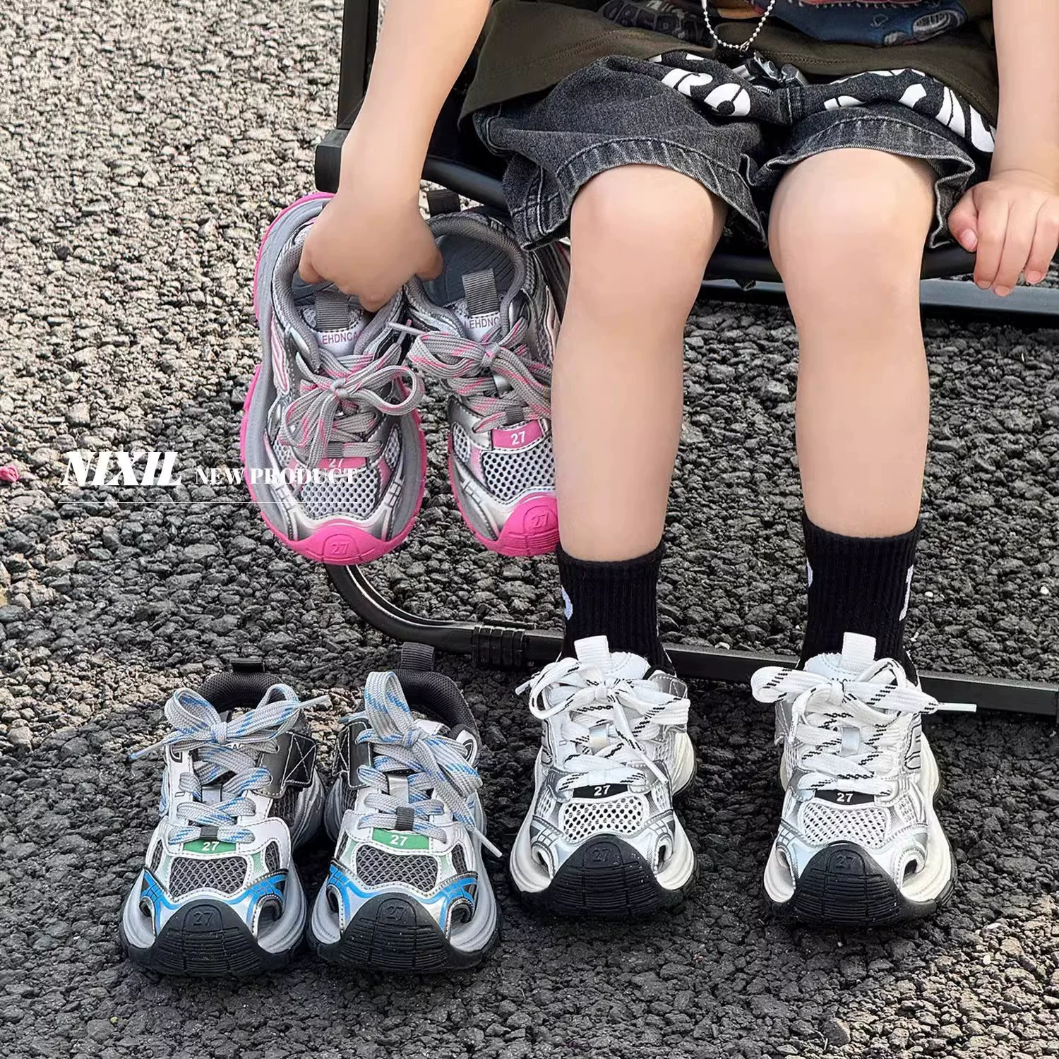 Спортивные сандалии для девочек 2025 новая летняя детская обувь детская обувь baotou пляжная обувь для мальчиков сапог летняя детка