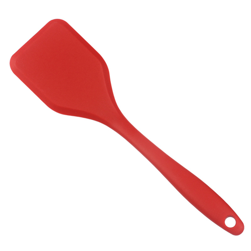Silicone kitchen tools small secret spatula non-stick pan food preparation spatula one-piece small pan spatula egg spatula cookie spatula small spoon