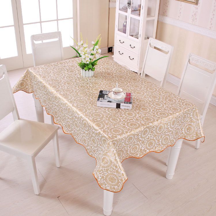 Topa de mesa de plástico lavable mesa redonda mesa cuadrada rectangular mesa de té fábrica de comercio exterior al por mayor