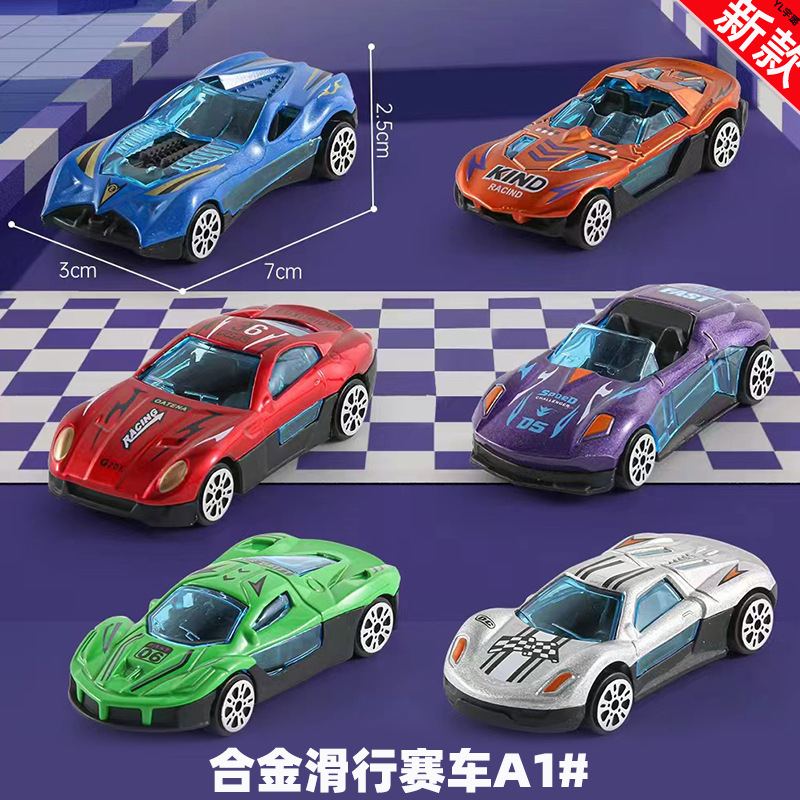 Alloy taxi race A1#6 mixed ◆ [Single price]