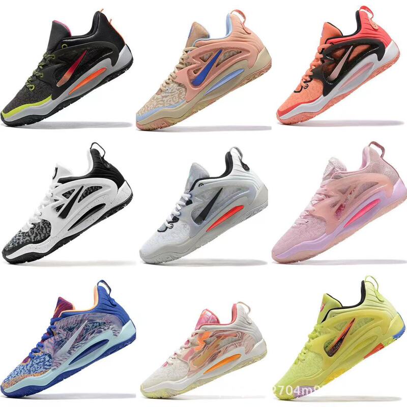 Factory Direct Sales Durant 15Th Generation Air Cushion Basketball Shoes Breathable Wear-Resistant Non-Slip Men's and Women's Shoes Casual Sports Shoes