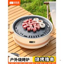 ⇜烧烤炉子家用户外烤肉炉烤盘烤肉锅围炉煮茶烤火炉套装器具全套