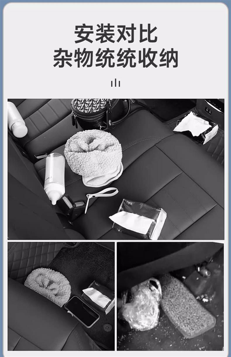 Car Seat Back Storage Box, Car Tissue Box, Multifunctional Seat Back Storage Bag, Hanging Storage Rack, Water Cup Holder