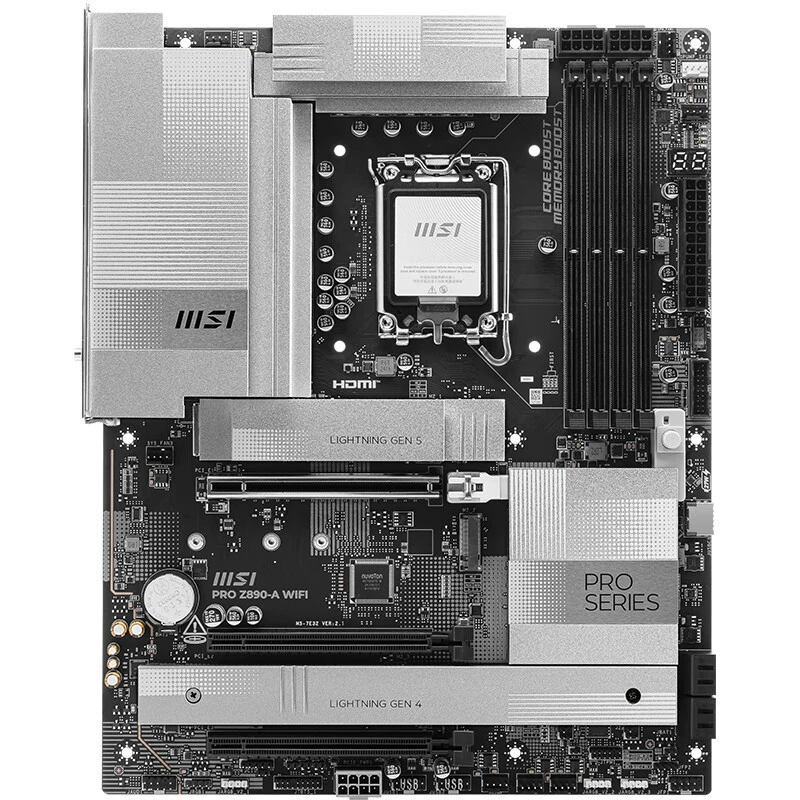 PRO Z890-A WIFI поддерживает CPU 285K/265K/265KF