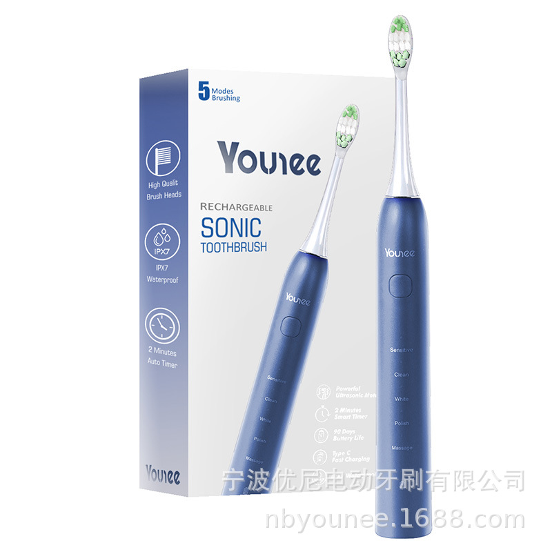 새로운 자기 부상 성인 전체 바디 세척 가능한 칫솔 USB 충전 스마트 홈 커플 칫솔 크로스 국경 전기 칫솔