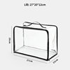 LV bag anti -dust bag transparent moisture -proof mildew -resistant bag matte frosted bottom PVC luxury bag storage