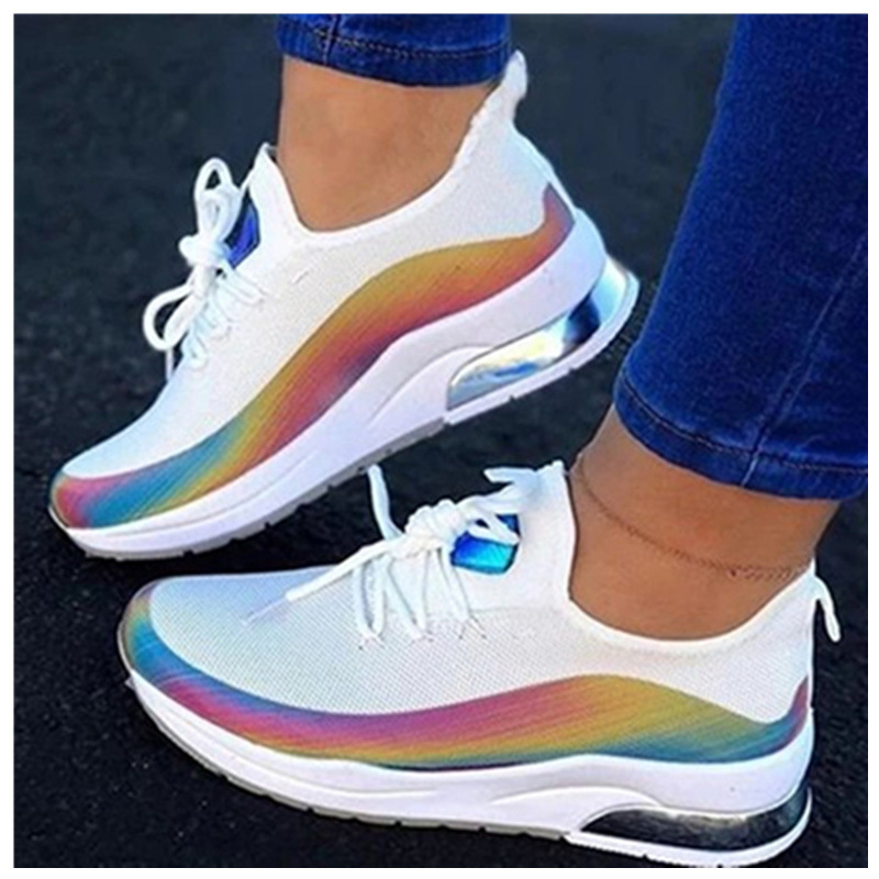 Scarpe da ginnastica da donna Scarpe casual Scarpe da corsa Sneakers Tessuto in tela antiscivolo Calzature per supporto plantare_voghion.com