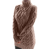 Demi-season sweater, retro knitted dress, wish, European style