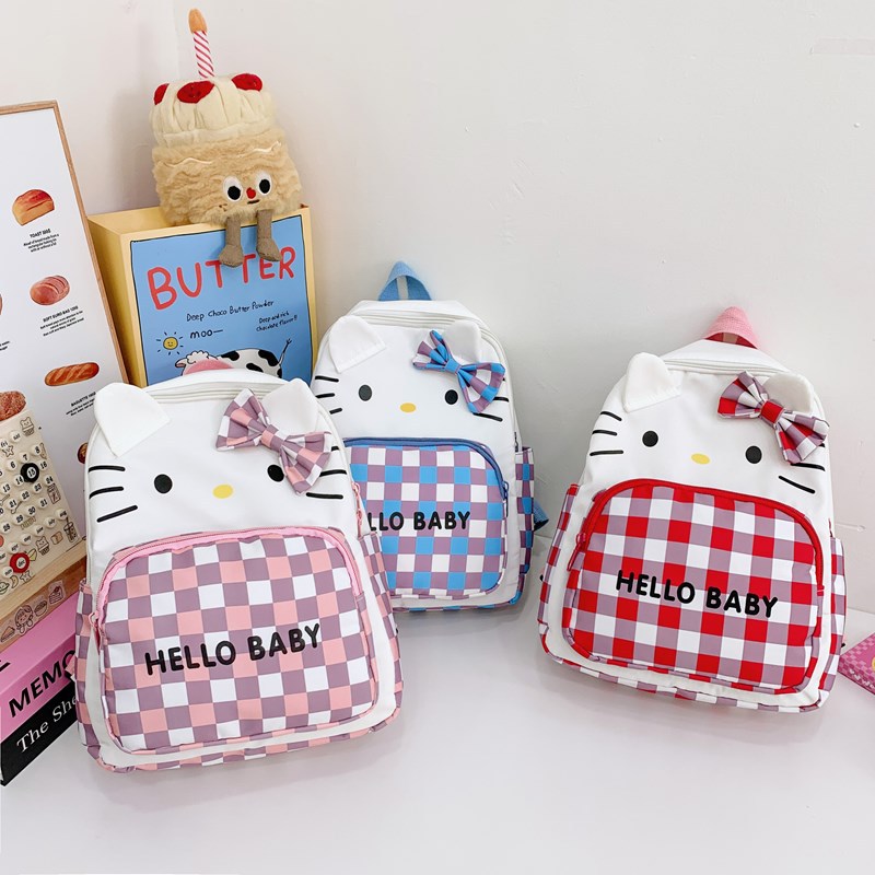 Bolsos para niños nuevos y de moda, convenientes para llevar, mochila linda para reducir la carga de las niñas, bolso de dibujos animados portátil informal