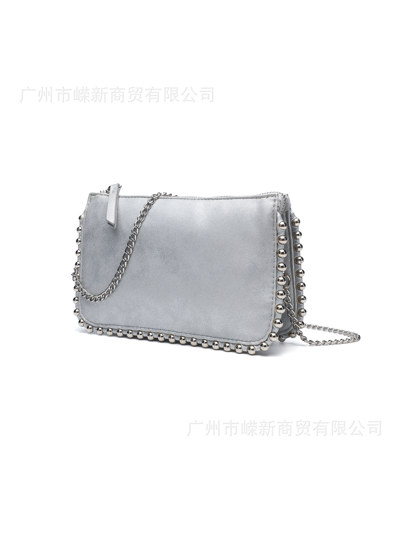 Bolso de mujer tendencia transfronteriza Shein nuevo remaches de leopardo mini mochila de hombro nicho bolso de mano