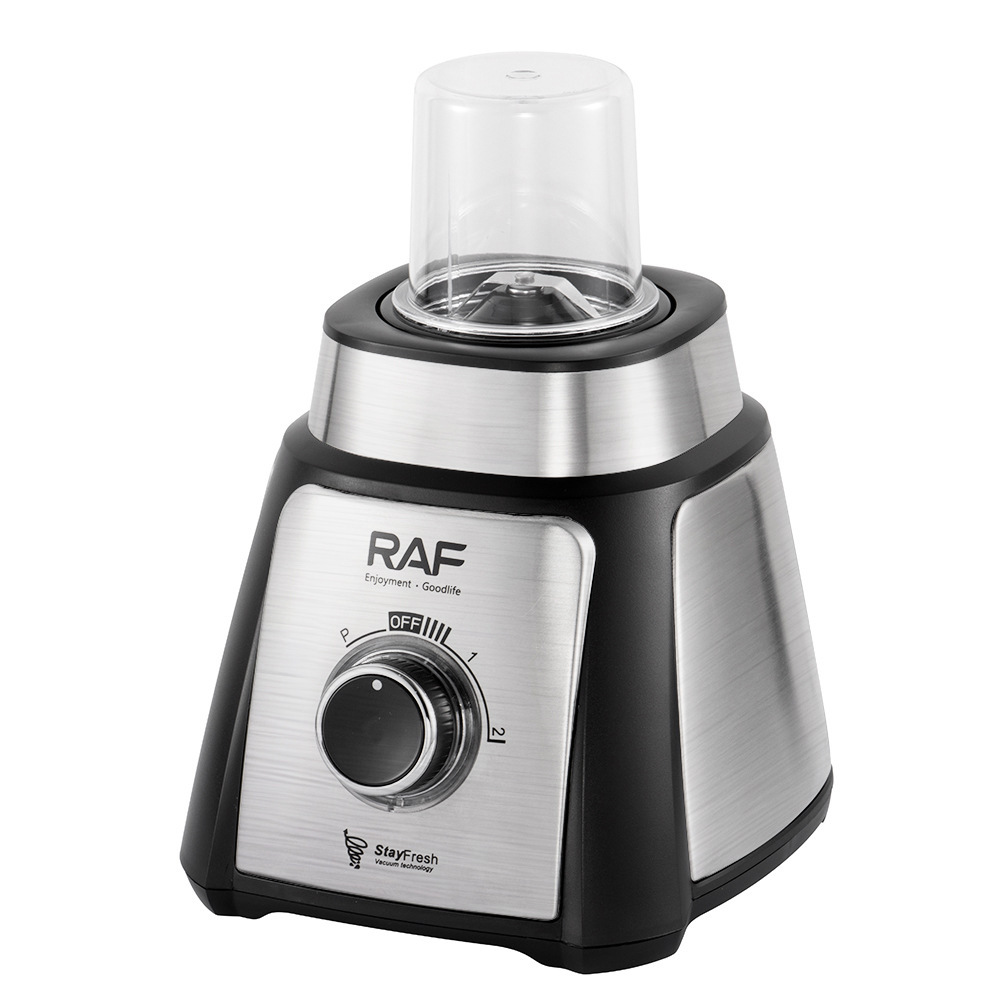 Máquina de cocción dos en uno estándar europea RAF, máquina de rotura de paredes de 1.5L, exprimidor de frutas y verduras, exprimidor doméstico, exprimidor pequeño