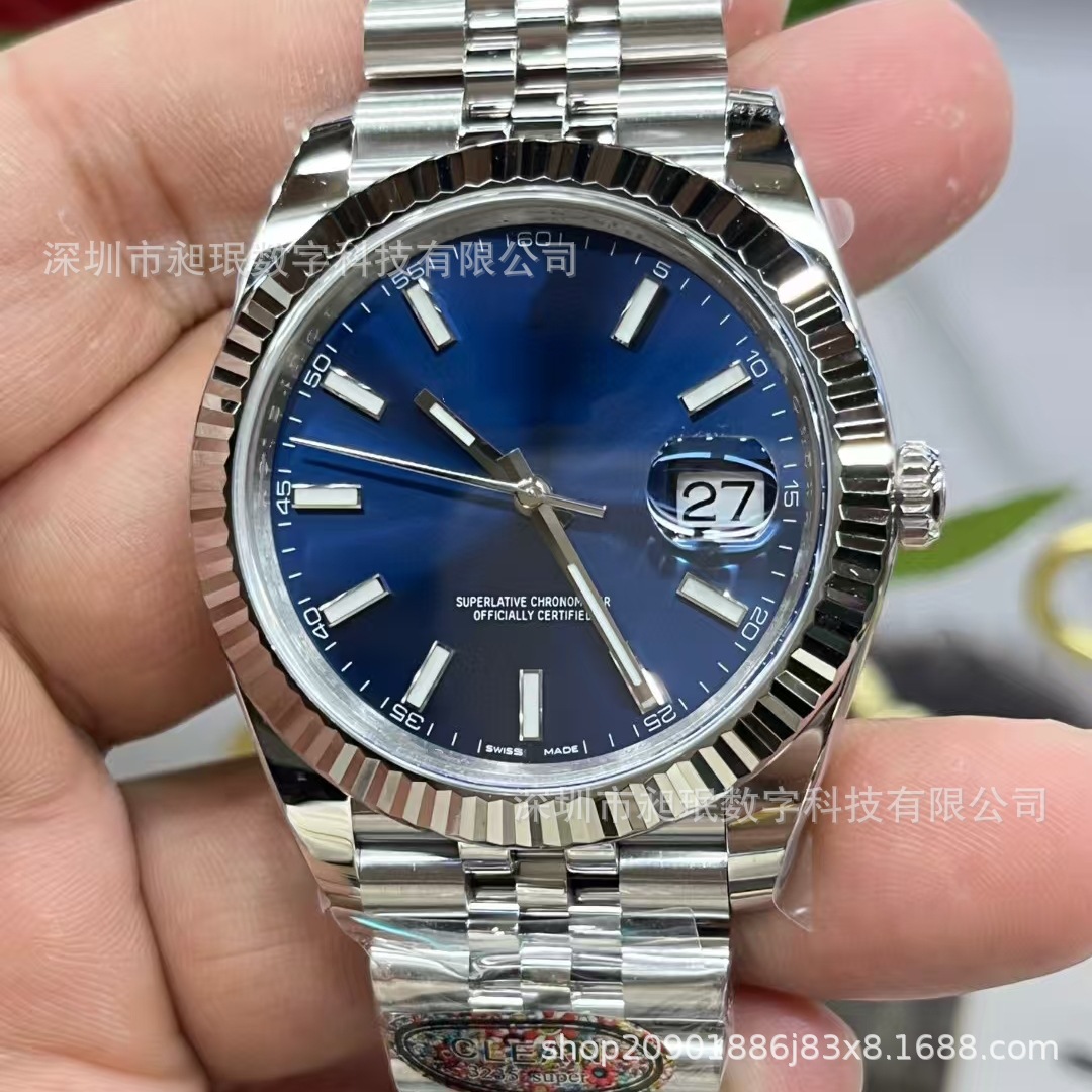 Spot Delivery C Factory Log Watch Cross-Border Business Men's Waterproof Luminous Fully Automatic Mechanical Watch Factory Direct Sale