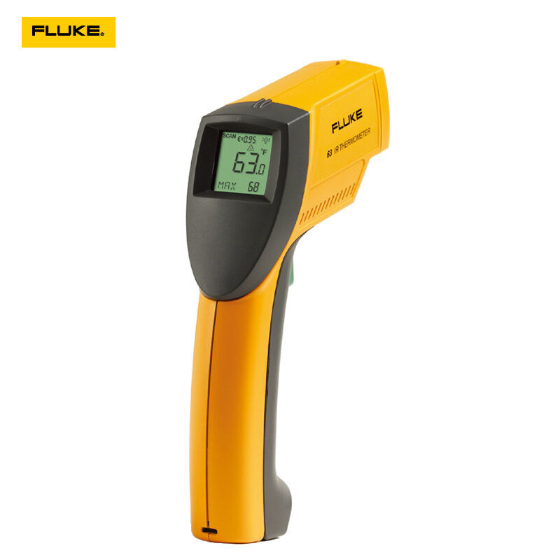 美国福禄克FLUKE红外线测温仪F63手持高精度红外线检测仪非接触式