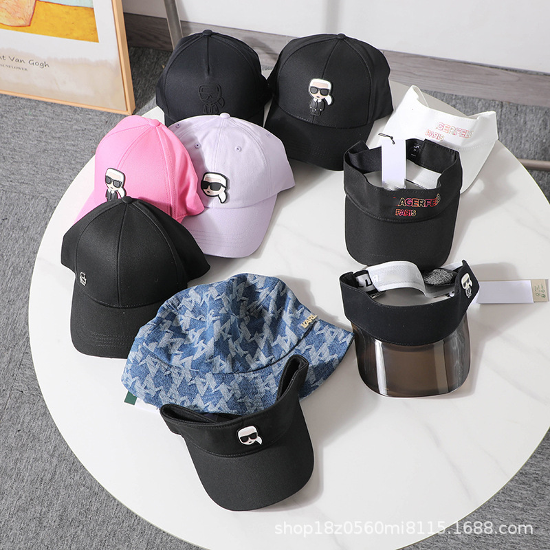 Laofe*~ Solid Color Cartoon Unisex Adjustable Baseball Cap Collection 100