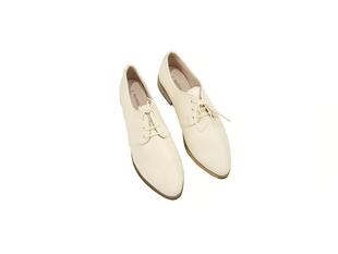R 60584 Women's Lace-Up Work Flats ������Ь