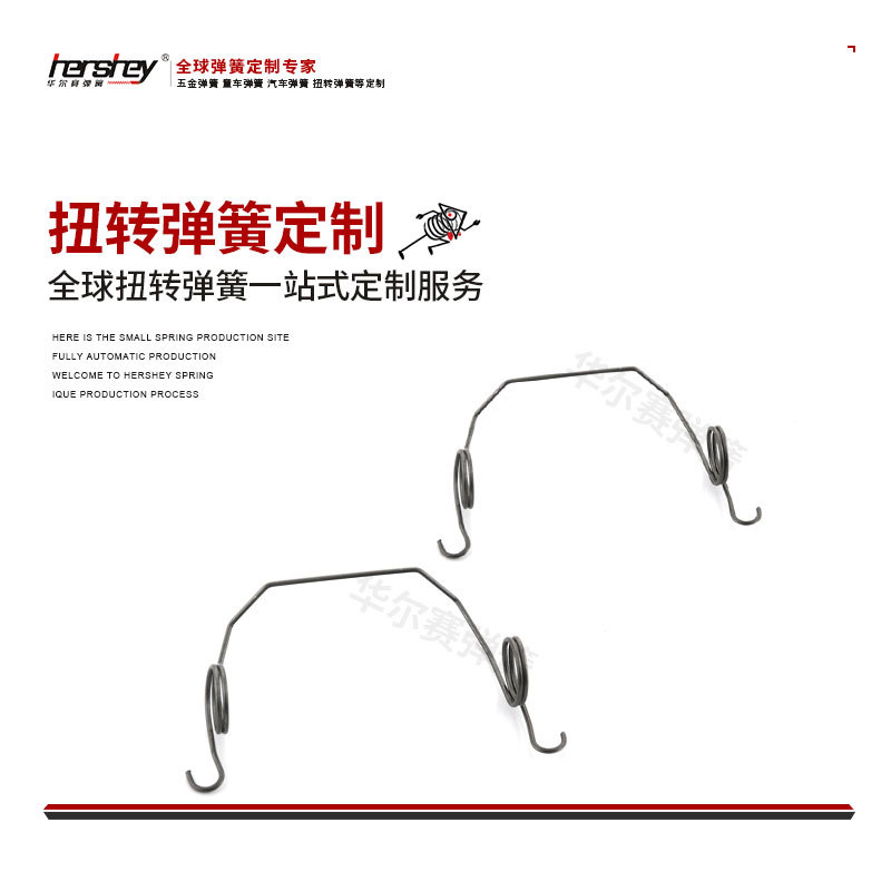 长期供应不锈钢玩具异形扭转弹簧来图来样生产