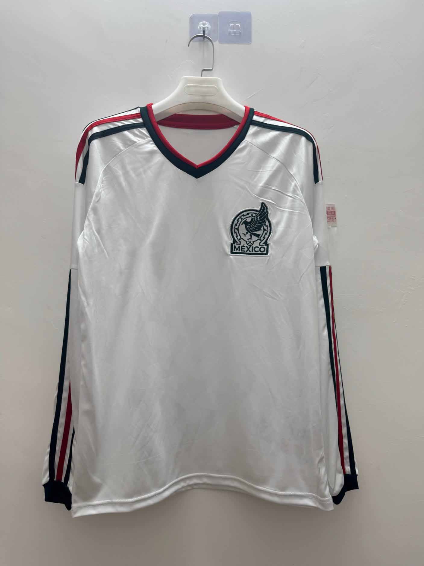 Nueva camiseta de fútbol de mangas largas de Argentina Real Madrid Barça de Alemania, la misma camiseta de venta directa suelta transpirable image 20